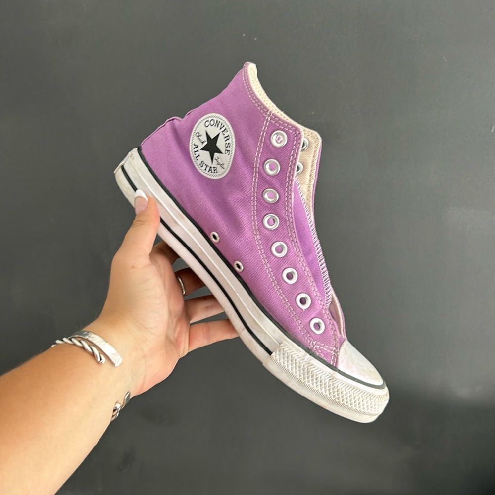 Purple Chuck Taylor Hightop Converse